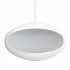 Cocoon Aeris - Chimenea colgante en color blanco