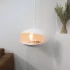 Cocoon Aeris - Chimenea colgante en color blanco