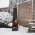 Chimenea de jardín Vanta. Bioetanol-chimeneas para exterior, jardín y patio