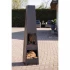 Chimenea de jardín Vanta. Bioetanol-chimeneas para exterior, jardín y patio