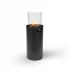 Chimenea de gas exterior Bino - Negro