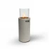 Chimenea de gas exterior Bino - Gris