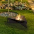 Brasero para exterior Sola Firepit de 79 cm en color negro