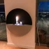 Safretti Prometheus RG - gris Chimenea de bioetanol con diseño moderno para el hogar