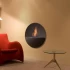 Safretti Prometheus RB - negro Chimenea de bioetanol con diseño moderno para el hogar