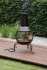 Chimenea del jardín Sauda. productos de bioetanol-chimeneas para exterior jardín y patio