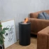 Chimenea bioetanol de exterior - negro