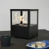 Chimenea de Bioetanol de Mesa Cuadrada - Negro - ScandiFlames