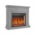 ArtiFlame Stamford AF28S - Chimenea eléctrica con marco gris