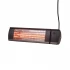 Calefactor exterior HEAT1 ECO High-line 1500W negro