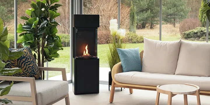 Chimenea bioetanol portátil Planika